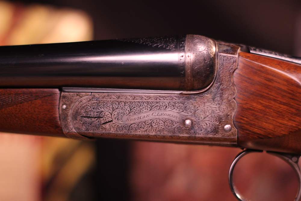 Norman C Leonard 12 Gauge Box Lock Ejector Shotgun-img-14