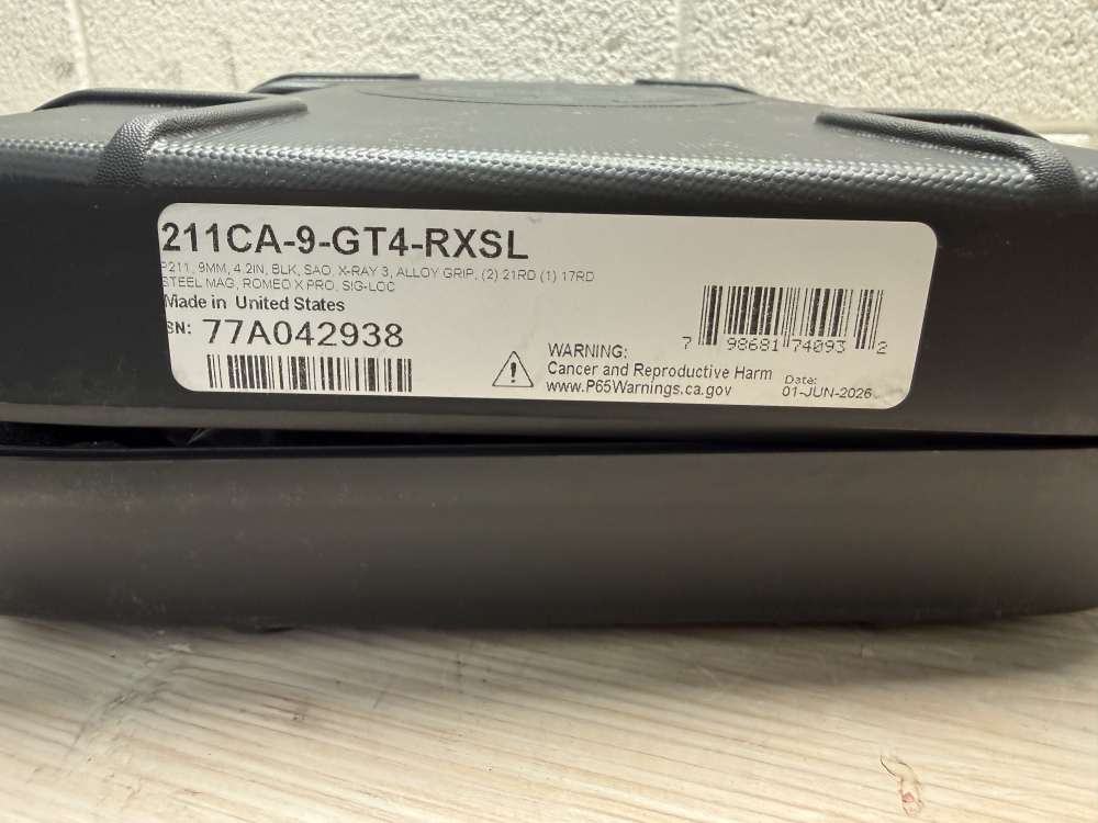 NEW Sig P211 GT4  Romeo X 4.2" Barrel P320 mags-img-9