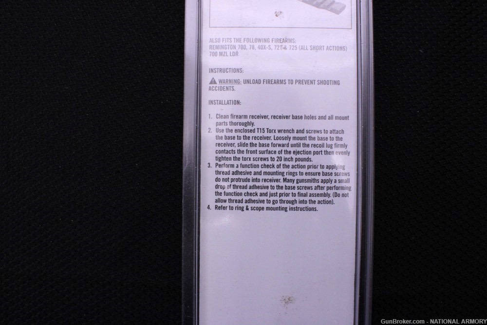 Weaver Remington 700 Short Action Extended Multi Slot Base 99500-img-5