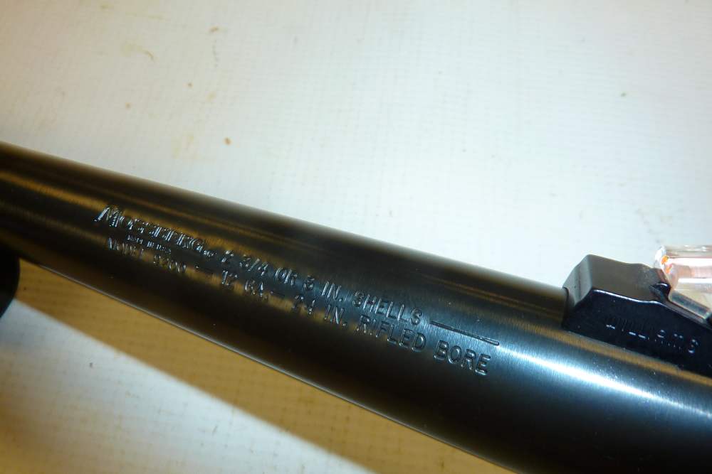 Mossberg 9200 12 ga 3" 24" rifled shotgun barrel-img-2