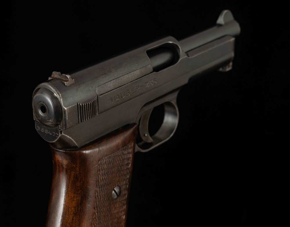 Mauser Model 1934 7.65mm – ALL MATCHING SN, MIRROR BORE, WALNUT GRIPS-img-4