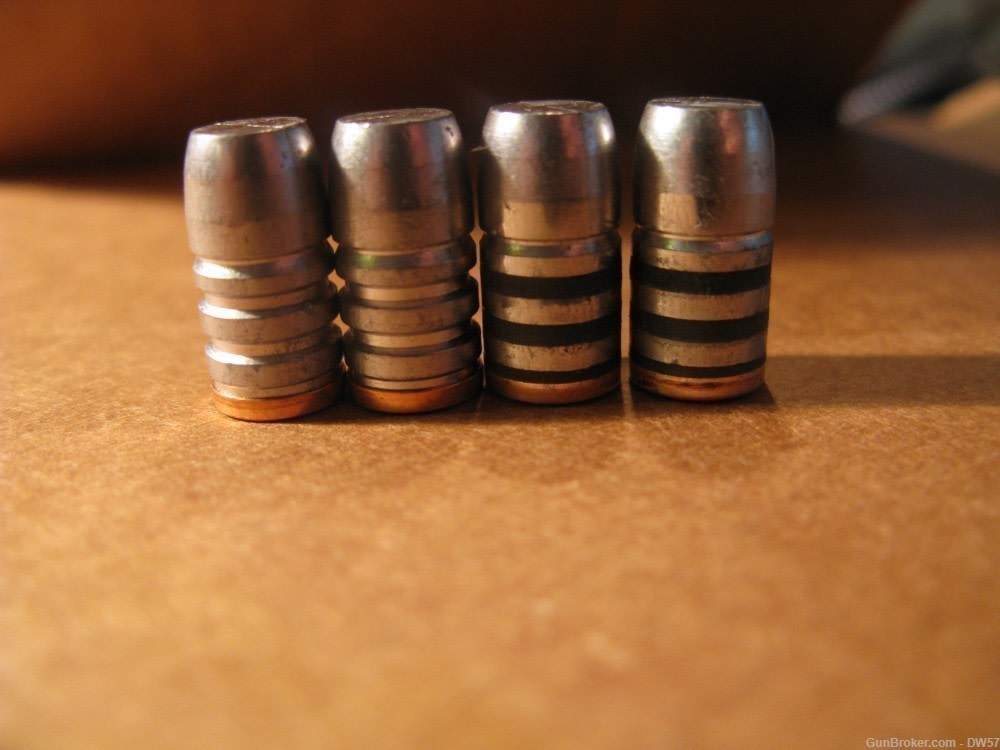 357 MAG BULLETS 180 GR RNFP GAS CHECK GREAT FOR LEVER ACTION .358/.359-img-0