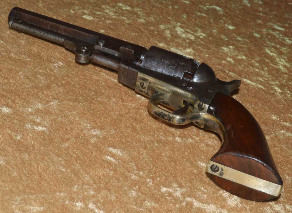 Manhattan Series II Navy Percussion Revolver-img-2