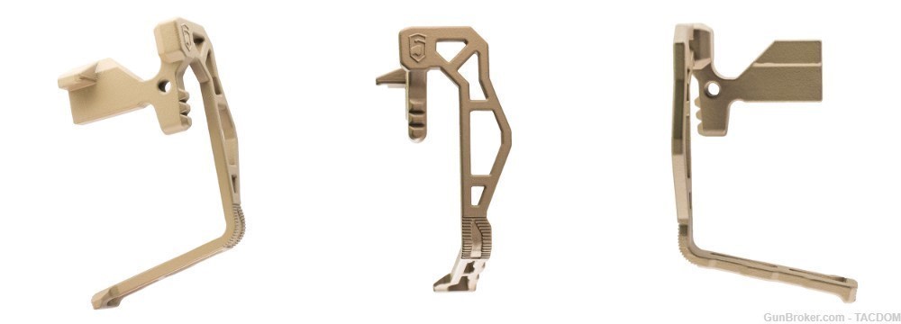 PHASE 5 WSI EBRV3 FDE Extended Bolt Catch Release 5.56 BAD Lever AR15 AR -img-1
