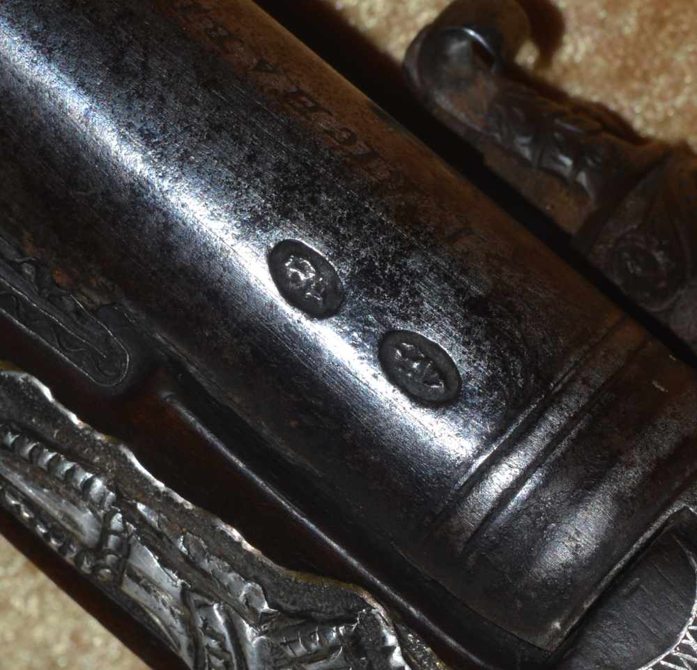 Ottoman Silver-Encrusted Flintlock pistol, ca. 1800-img-5
