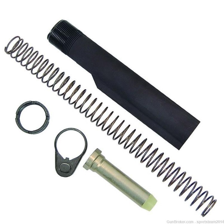 AR15 TBA14 2021 Cobra 6 Position Mil Spec AR Buffer Tube Butt Stock Kit-img-1