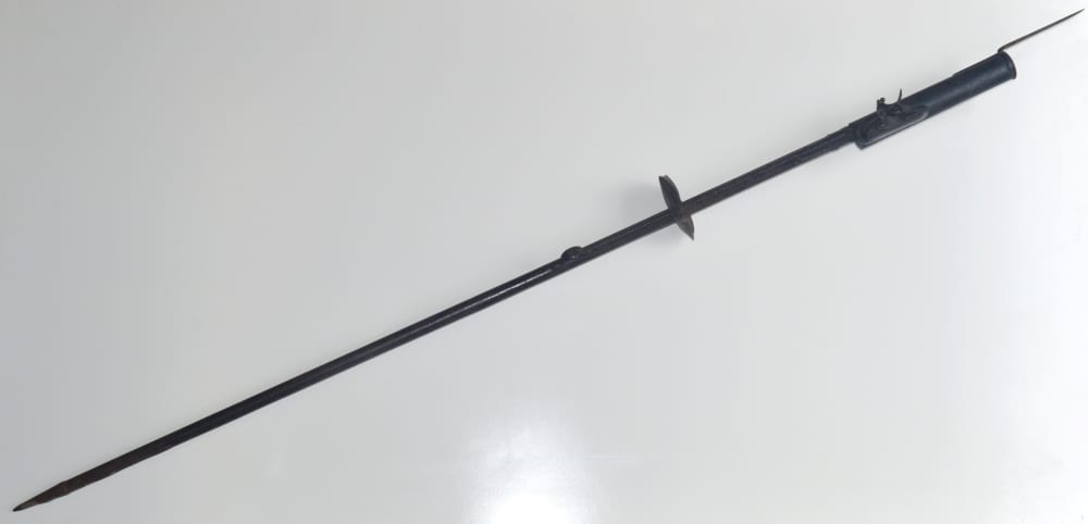 Rare British Flintlock Congreve Rocket Launcher, Early 19th C-img-15
