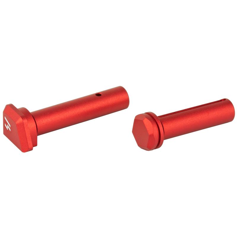 Strike Industries Ultra Light Takedown Pins in Red for AR-15 Builds-img-0