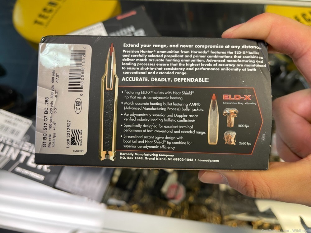 Hornady Precision Hunter 6mm Creedmoor 103 gr Extremely Low Drag-eXpa-img-2