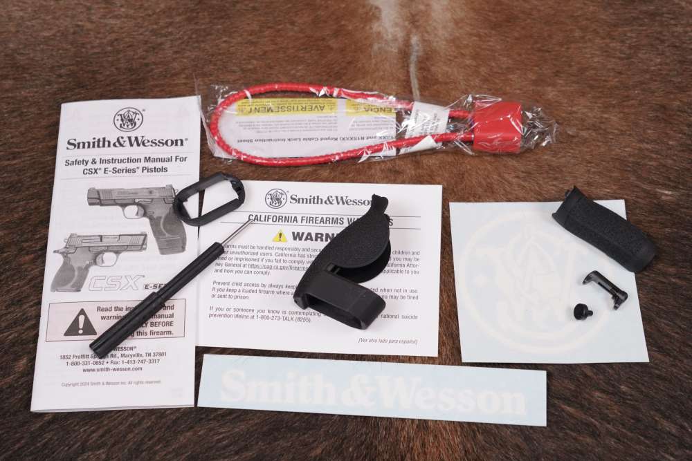 Smith & Wesson S&W CSX E-Series 13897 9mm 3.125" OR Semi LNIB CA PPT OK-img-21