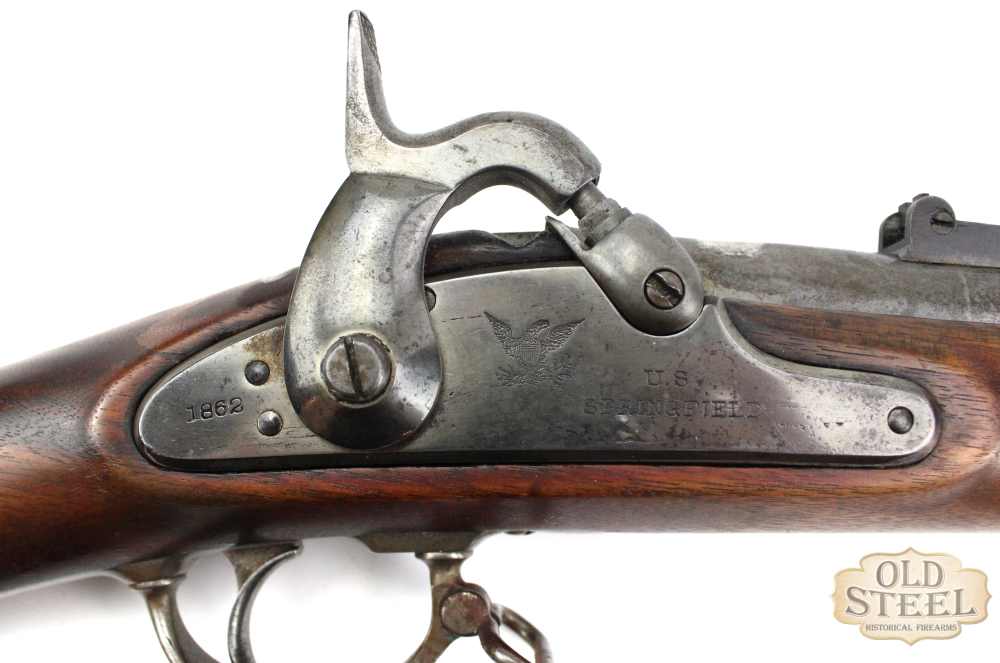 Springfield 1861 .58 Black Powder Cap And Ball Reproduction ANTIQUE-img-5