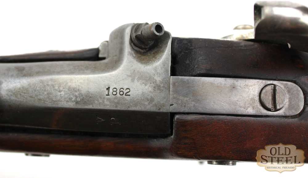 Springfield 1861 .58 Black Powder Cap And Ball Reproduction ANTIQUE-img-31
