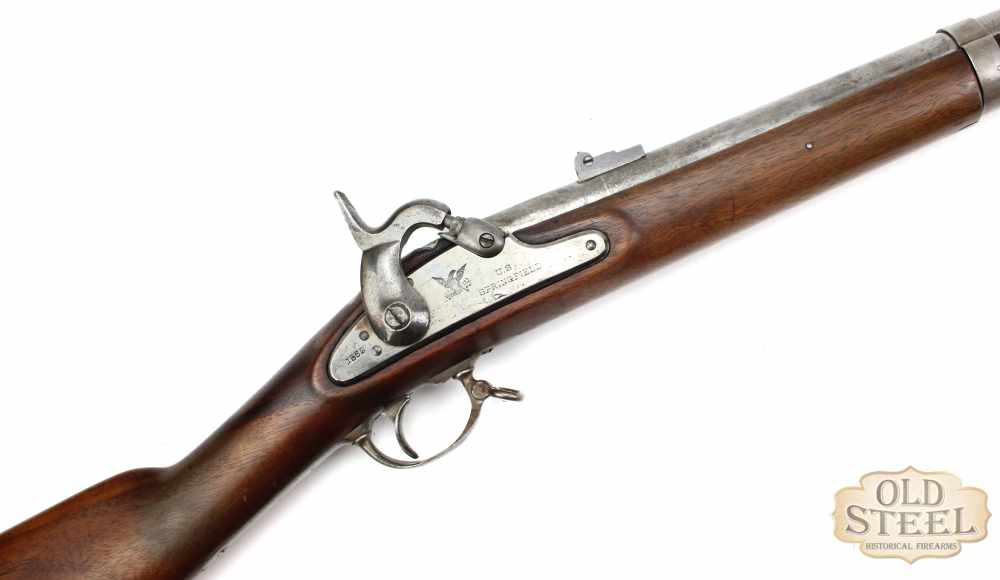 Springfield 1861 .58 Black Powder Cap And Ball Reproduction ANTIQUE-img-0