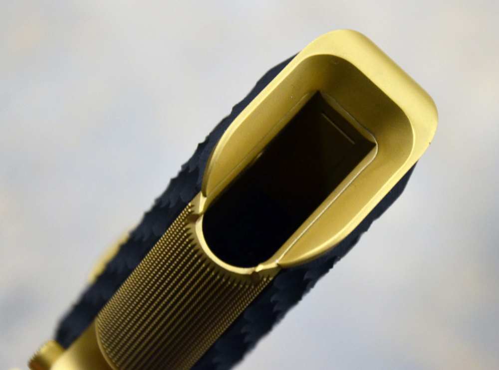 Nighthawk Custom NHC War Hawk Officer 9mm Gold TiN 3.8" 1911 Warhawk-img-3