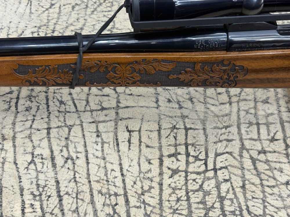 Weatherby MK V Lasermark .300WTB mag Weatherby Premiere 3x9x40 scope.-img-5