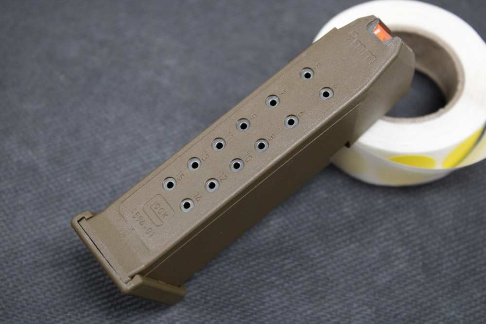 FACTORY NEW Out of Package 15rd Glock 19 Mag FDE!-img-0