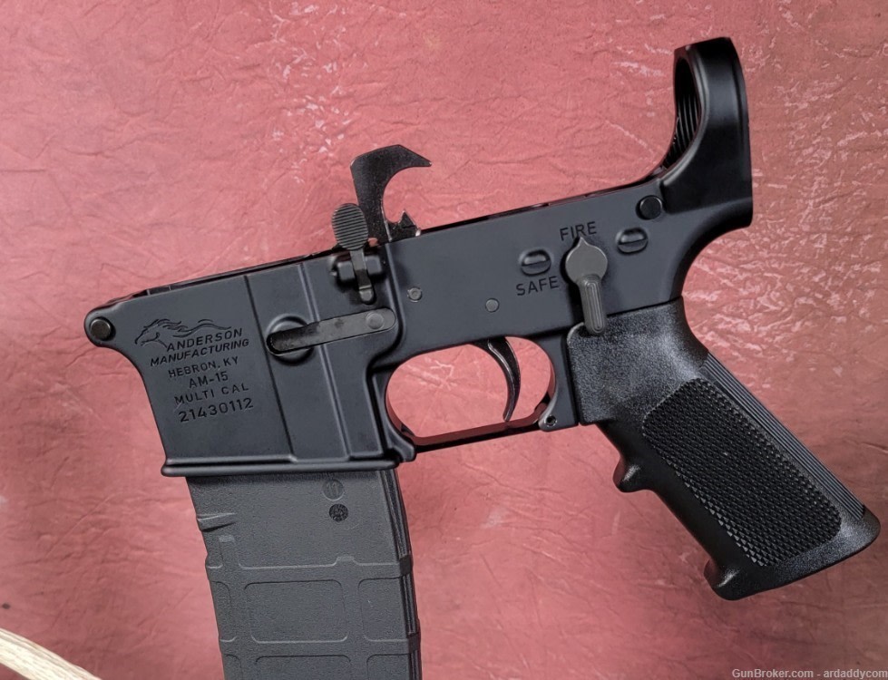 ANDERSON LOWER RECEIVER WITH LOWER PARTS KIT INSTALLED COMPLETE AR15 AR 15 -img-0