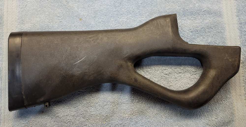Century Sporter FN Type Original Black Thumbhole Stock, Missing Some H/W-img-0