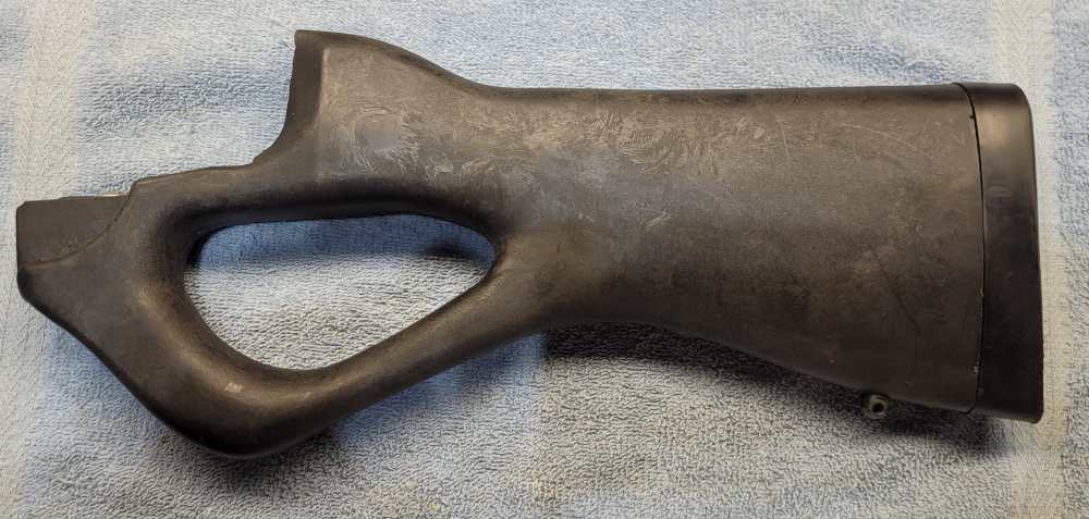 Century Sporter FN Type Original Black Thumbhole Stock, Missing Some H/W-img-1
