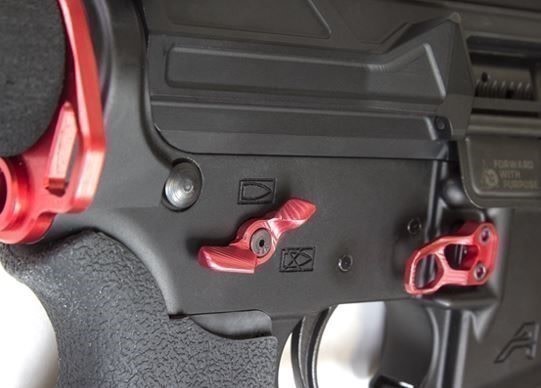 Odin Works Modular Ambidextrous Safety AR15 BLACK FDE RED or BLUE-img-1
