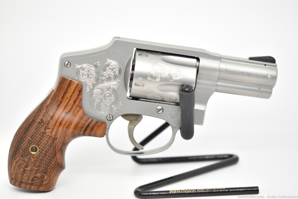 Smith & Wesson Model 640-1 Engraved Complete Set 2-1/4" Barrel 357 Mag NEW!-img-8