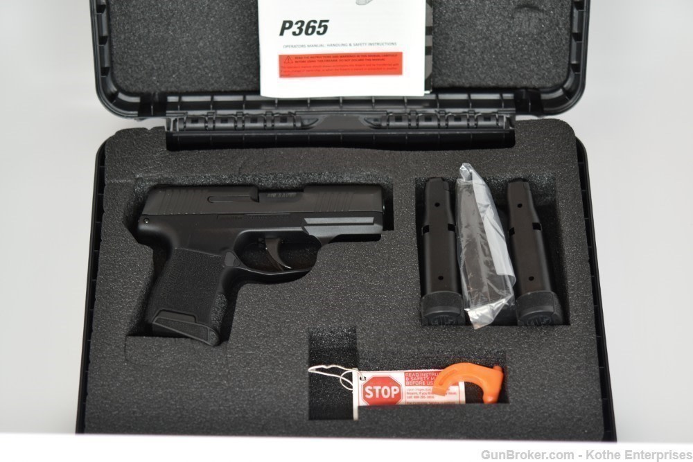Sig Sauer P365 Micro Compact 9 mm 10-Rnd Mag 3" Barrel NEW!-img-20