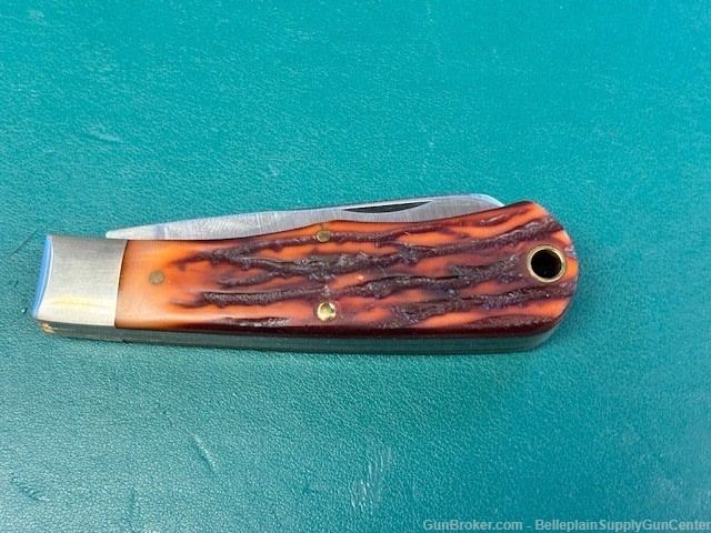 Remington Mini-Trapper Bullet Knife 2 Blade #R1178 1991-img-1