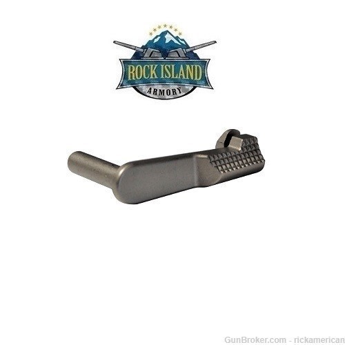 Rock Island 1911 45 ACP Slide Stop, Matte Nickel NEW! # 4506GIMN-img-0