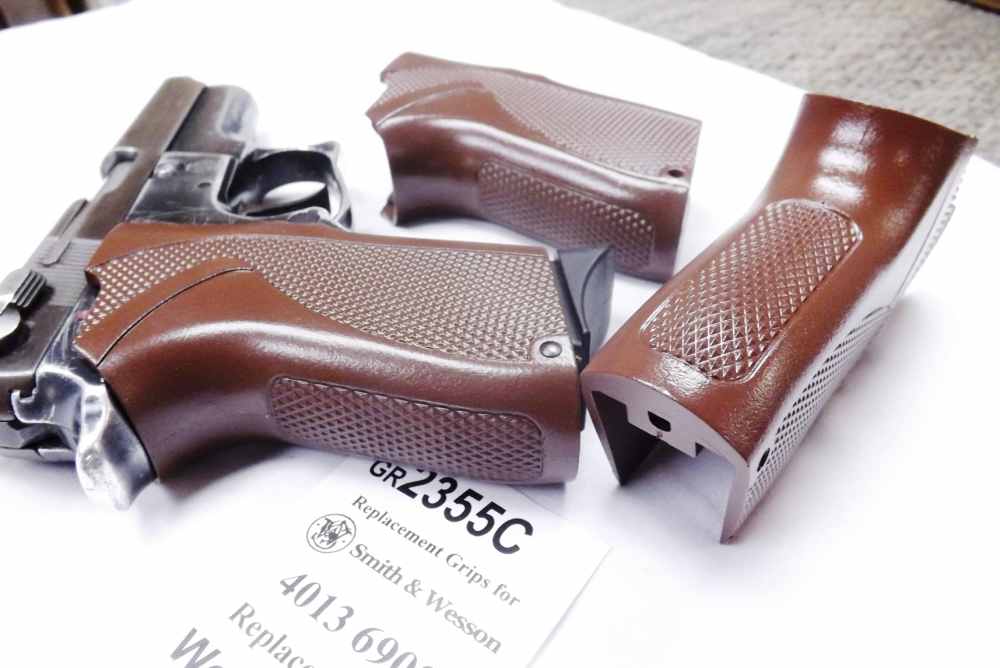 Wood tone Krylon Grip for S&W 6904 6906 6946 4013TSW Smith & Wesson 6900-img-5