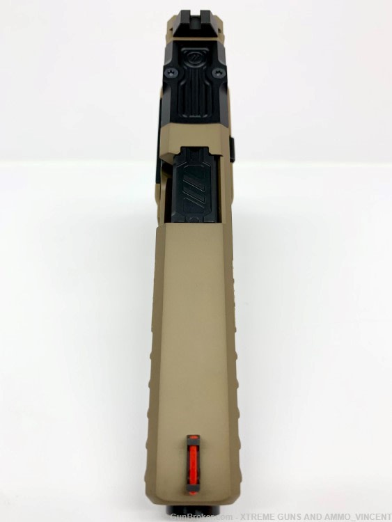 ZEV OZ9 V2 COMBAT PISTOL FULL SLIDE X GRIP FDE-img-3