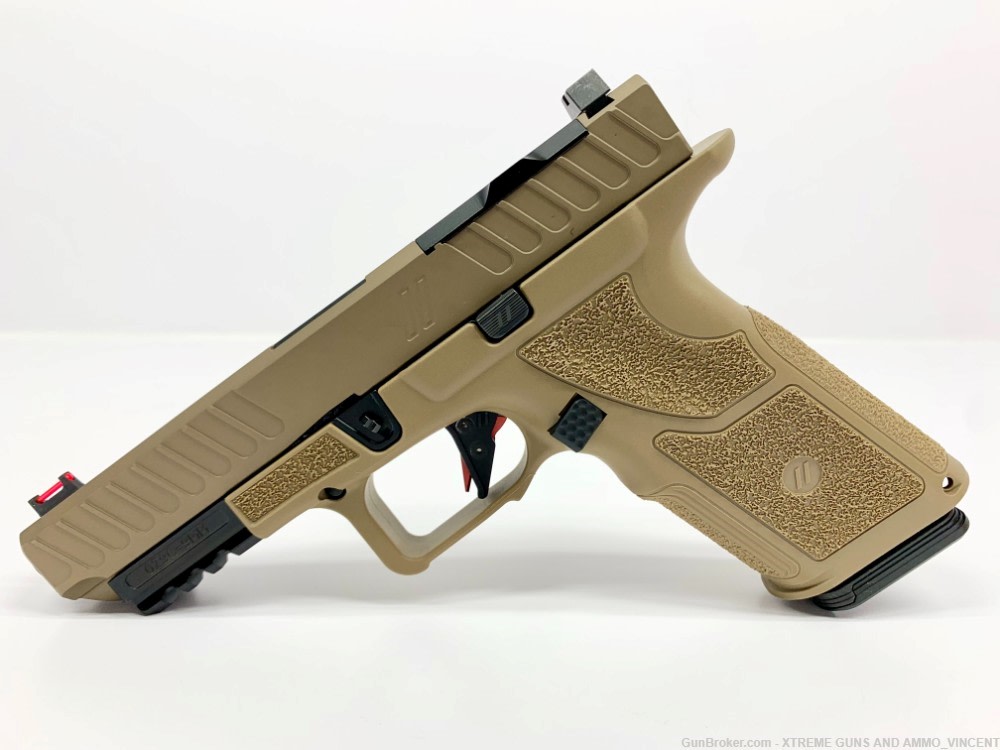ZEV OZ9 V2 COMBAT PISTOL FULL SLIDE X GRIP FDE-img-1