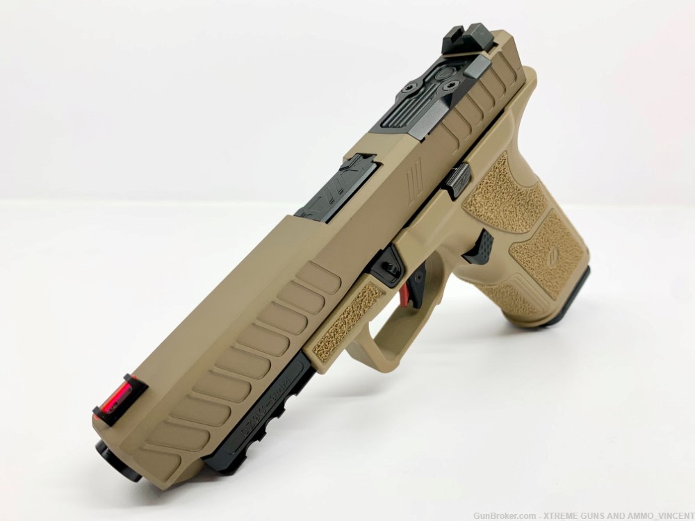 ZEV OZ9 V2 COMBAT PISTOL FULL SLIDE X GRIP FDE-img-4