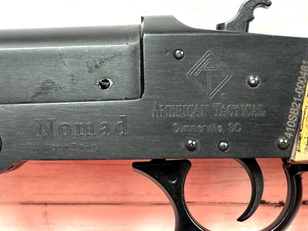 Factory New ATI Nomad 410 Ga Single Shot No Reserve!-img-1