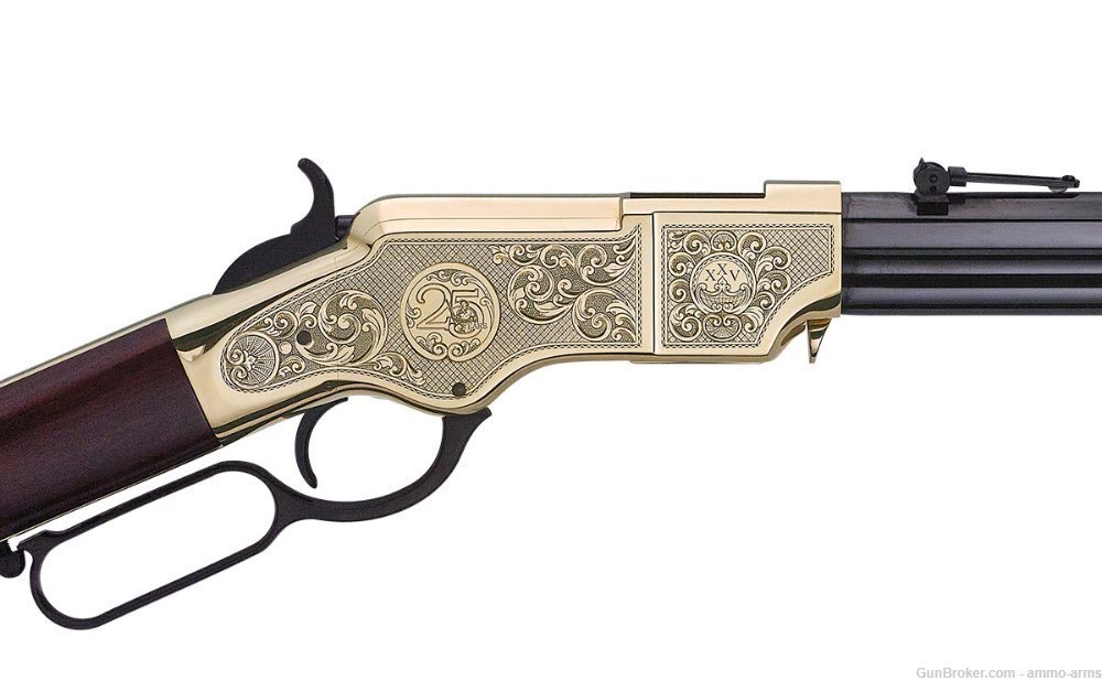 Henry New Original Deluxe Engraved 25th Anniversary .44-40 Win H011D-25-img-2