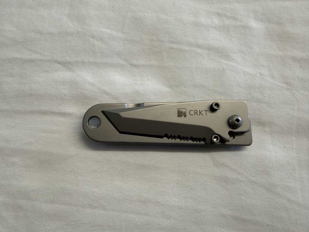 CRKT Ed Halligan Kiss SST Folding Knife 5510 Discontinued #140-img-2