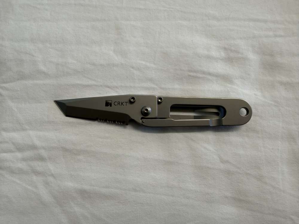 CRKT Ed Halligan Kiss SST Folding Knife 5510 Discontinued #140-img-0