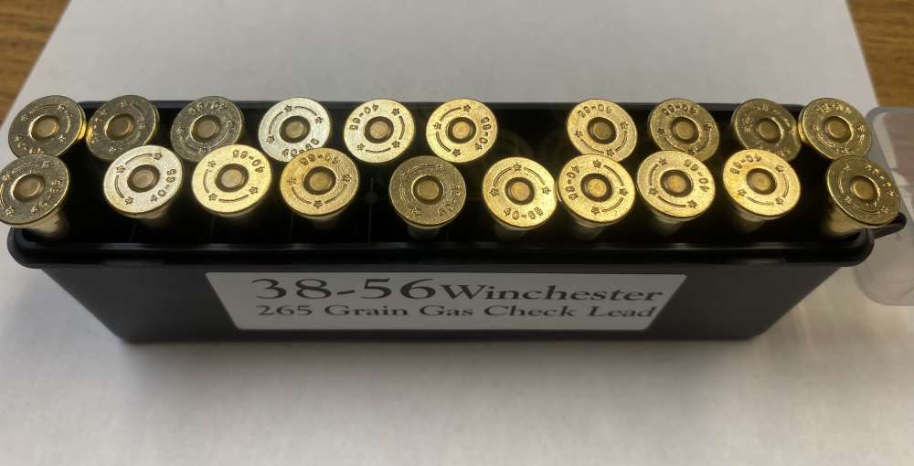38-56 Winchester 265 grain Gas Checked Lead -img-1