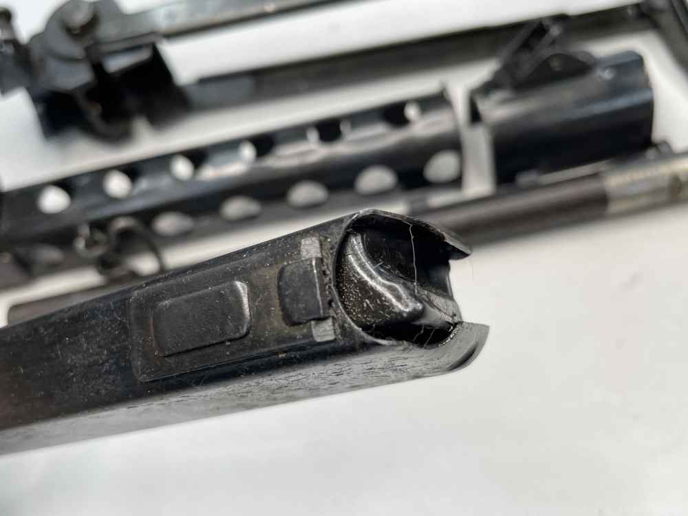 Finnish KP 44 9mm parts lot saw cut folding stock barrel build kit-img-9