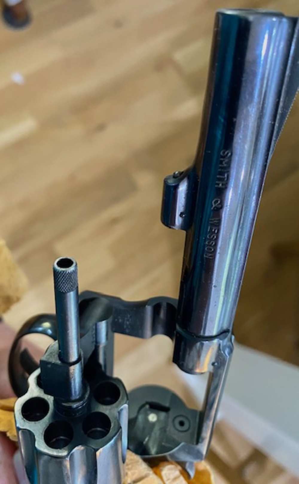 Smith & Wesson 1954 32 Long Hand Ejector Unfired-img-5