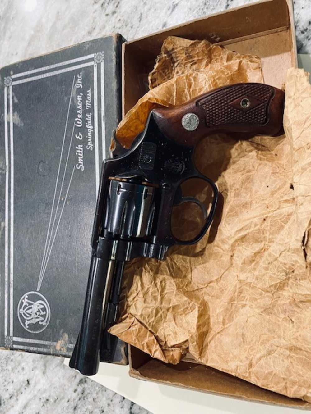 Smith & Wesson 1954 32 Long Hand Ejector Unfired-img-0