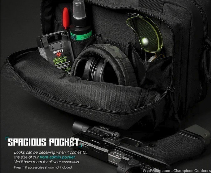 SAVIOR EQUIPMENT Specialist - Double PISTOL CASE - Black-img-3