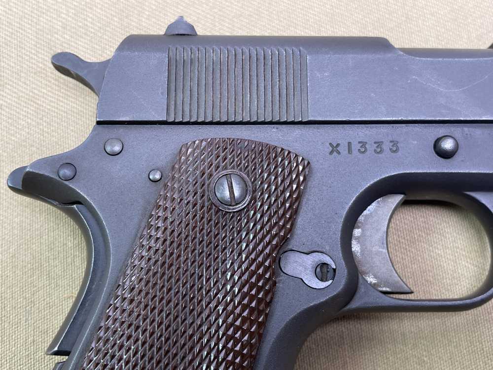Scarce WWI Colt 1911 .45 ACP Pistol X-Prefix Serial Number Military USP -img-3