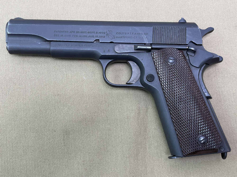 Scarce WWI Colt 1911 .45 ACP Pistol X-Prefix Serial Number Military USP -img-0