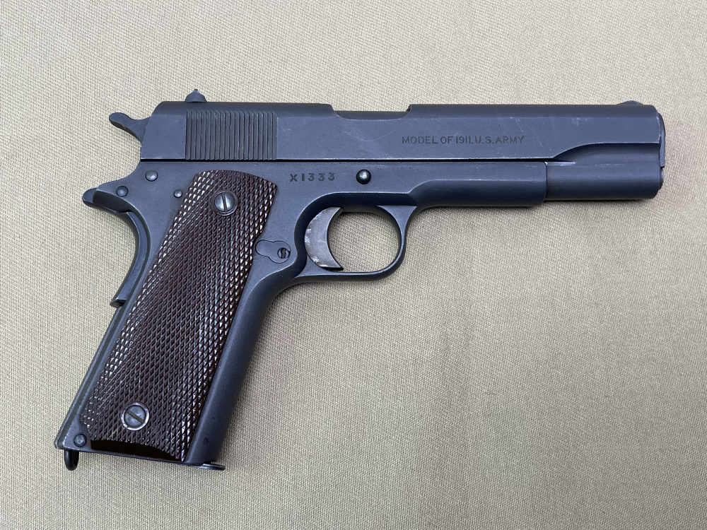 Scarce WWI Colt 1911 .45 ACP Pistol X-Prefix Serial Number Military USP -img-1