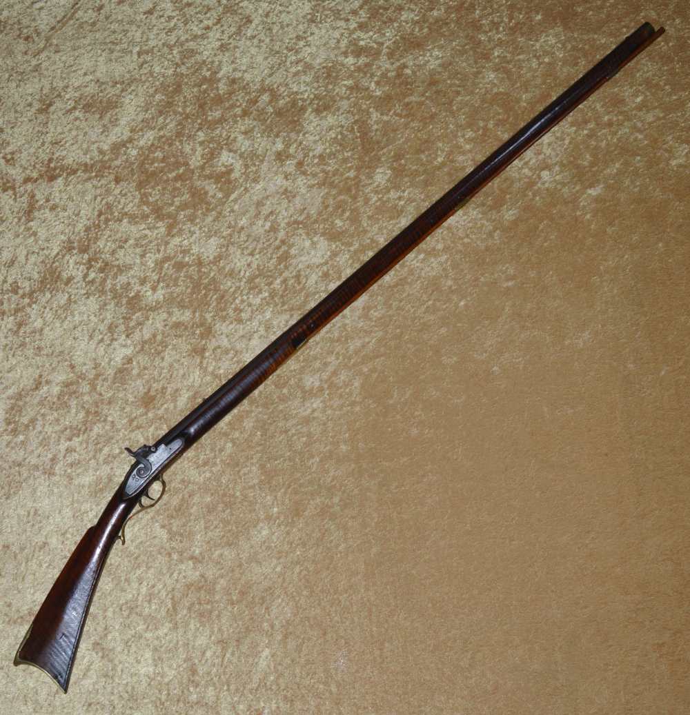 Percussion Pennsylvania Long Rifle, ca. 1860-img-0