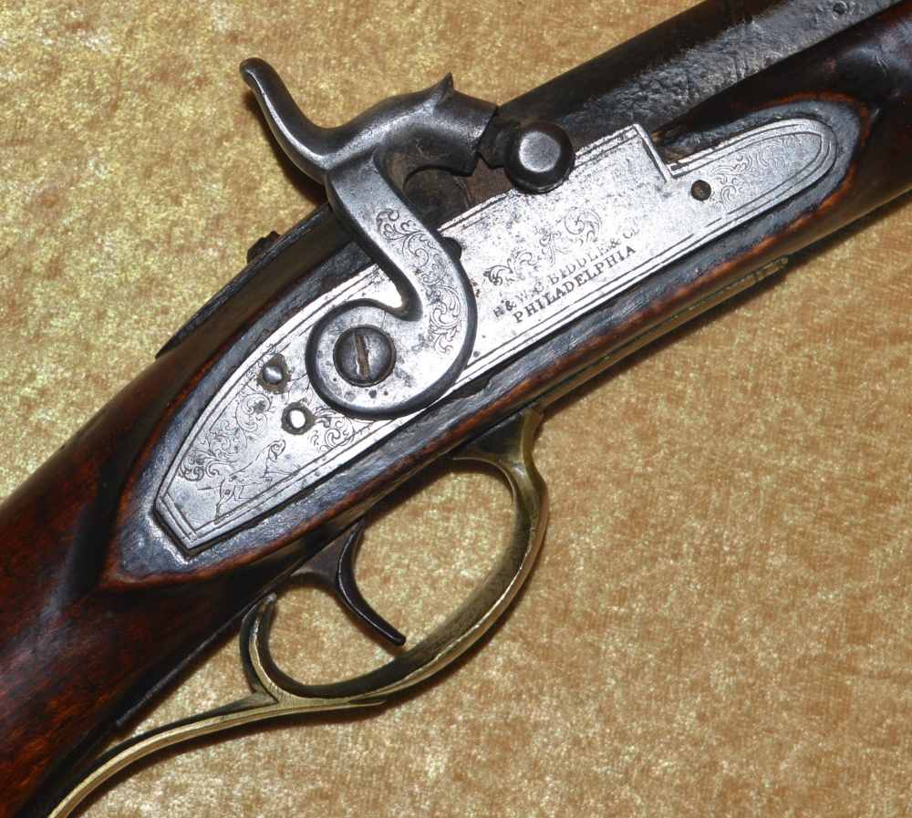 Percussion Pennsylvania Long Rifle, ca. 1860-img-2