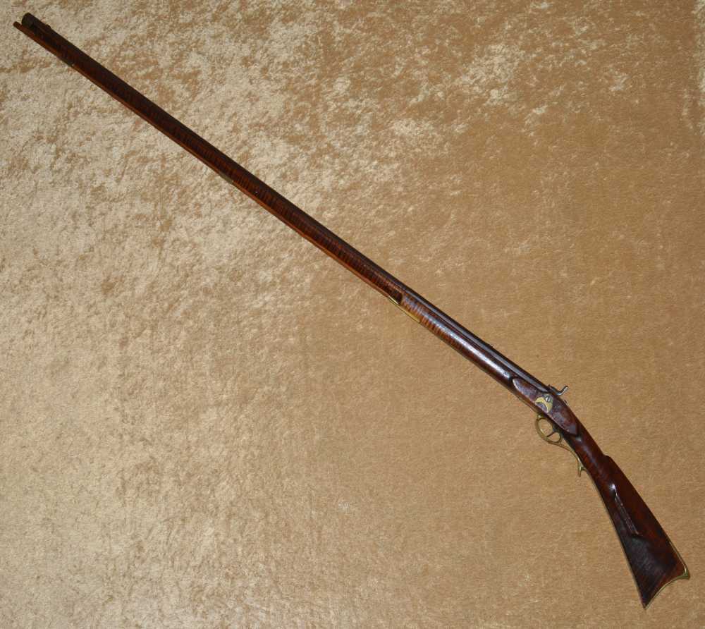 Percussion Pennsylvania Long Rifle, ca. 1860-img-1