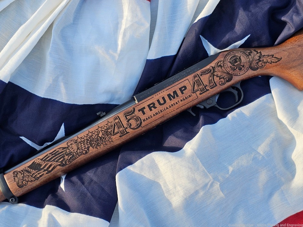 Ruger 250th Special / Trump 47th Unstoppable Engraved 10/22-img-2