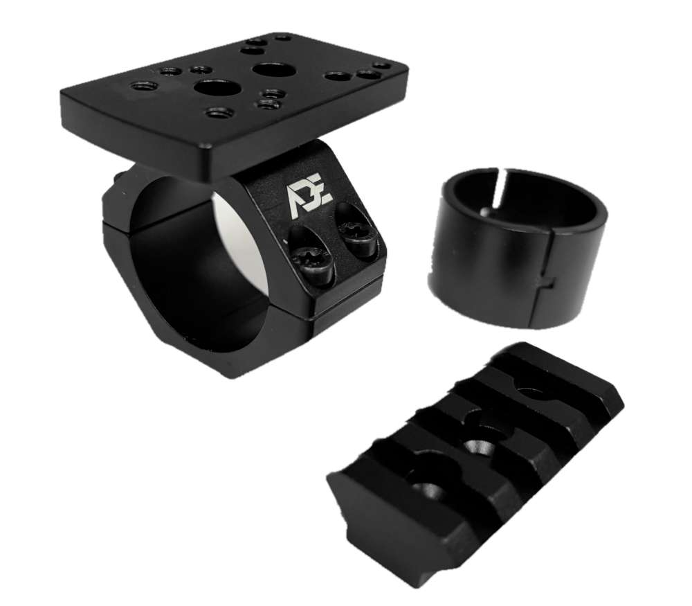 1"/30MM Piggyback Universal Fit Red Dot Ring Mount for Rifle Scope-Workwith-img-5