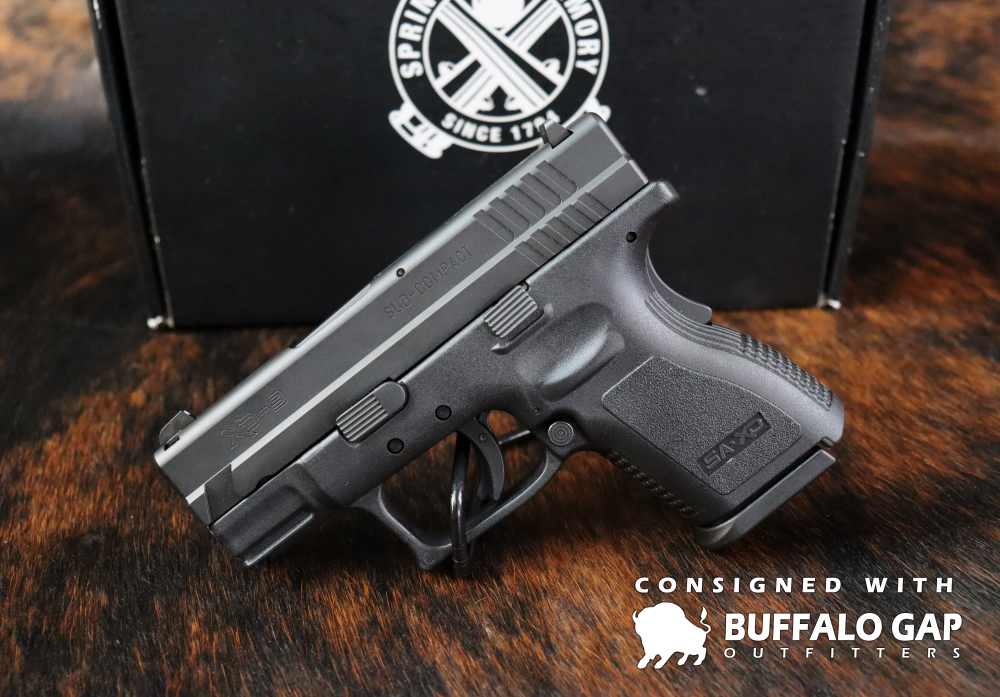 Springfield XD9 Sub-Compact 9mm Semi Auto Pistol w/Box + Extra Mag-img-0
